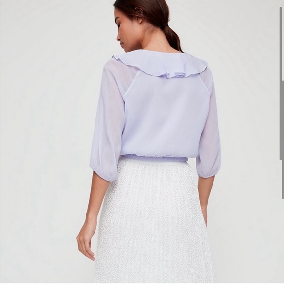 Aritzia Little Moon Rosemary Blouse NWOT - Picture 4 of 7